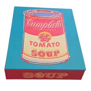 ANDY WARHOL Campbell's Soup Keepsake Box Note Card Set NEW